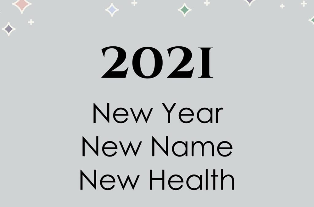 New Year, New Name, New Health